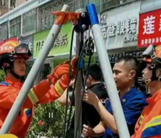 救援三腳架可以為三倍力系統提供錨點