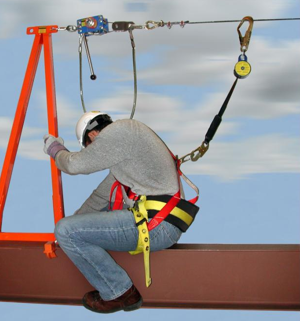 永久(鋼絲繩)水平生命線 安全線